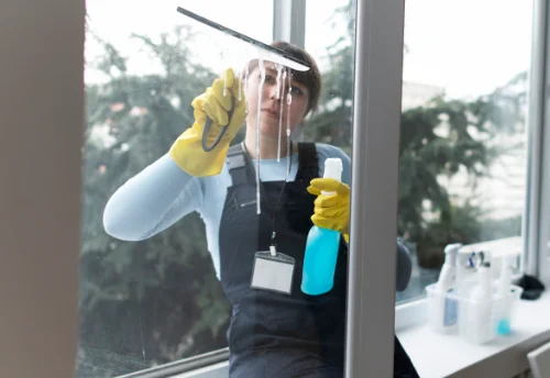 Nettoyage de vitres intérieures et extérieures à Chalain-le-Comtal